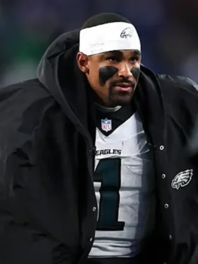 Jalen Hurts Philadelphia Eagles Cape Coat