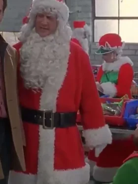 Jim Belushi Jingle All the Way Red Santa Coat