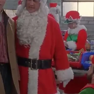 Jim Belushi Jingle All the Way Red Santa Coat