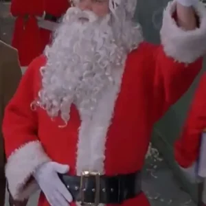 Jim Belushi Jingle All the Way Red Santa Coat