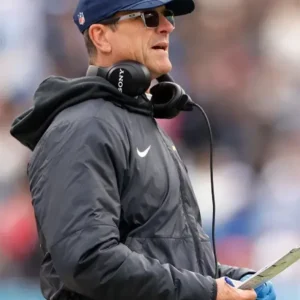 Jim Harbaugh Los Angeles Chargers Jacket