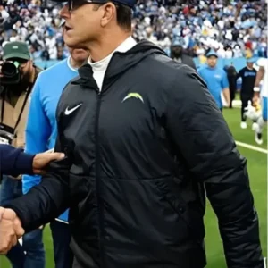 Jim Harbaugh Los Angeles Chargers Jacket