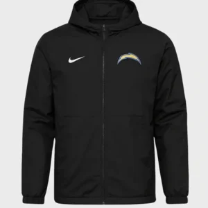 Jim Harbaugh Los Angeles Chargers Jacket Front Look