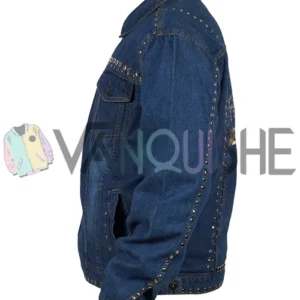 Joe Jonas Moms Favorite New Jersey USA Jacket left