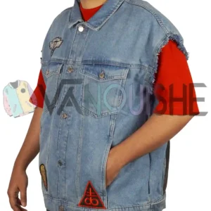 Joe Keery Stranger Things Dio Denim Vest