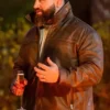 Joe Marler Celebrity Traitors Leather Jacket