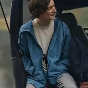 Jonas Larson Viking Wolf blue jacket