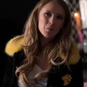 Juno Temple Ted Lasso Fur Jacket