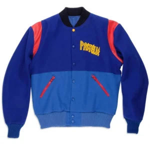 Kanye West Pastelle Blue Jacket Back