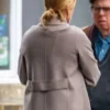 Kate Winslet Goodbye June Wool Coat Back L:ook
