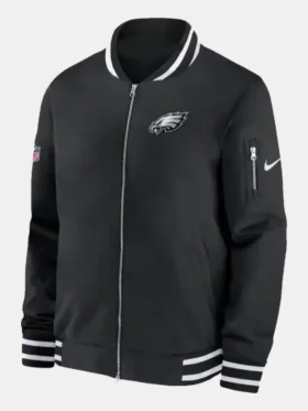 Kellen Moore Philadelphia Eagles Sideline Jacket Front Look