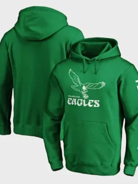 Kelly Green Eagles Hoodie
