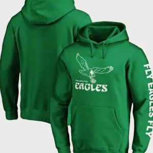 Kelly Green Eagles Hoodie
