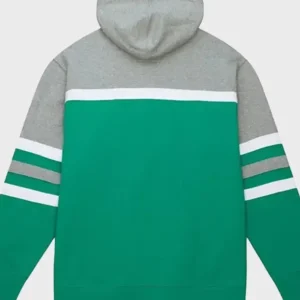 Kelly Green Philadelphia Eagles Head Coach Hoodie Back Look