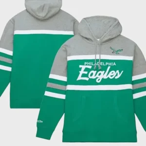 Kelly Green Philadelphia Eagles Head Coach Hoodie