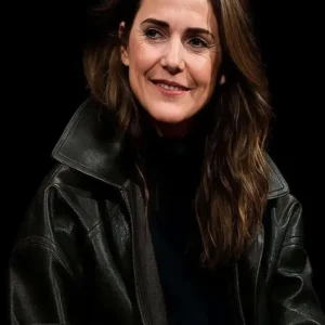 Keri Russell The Diplomat S03 Black Leather Jacket