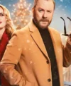 Kiefer Sutherland Tinsel Town Brown Coat