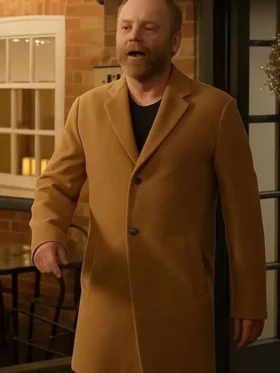 Kiefer Sutherland Tinsel Town Brown Coat