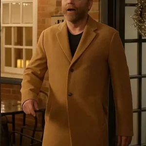 Kiefer Sutherland Tinsel Town Brown Coat