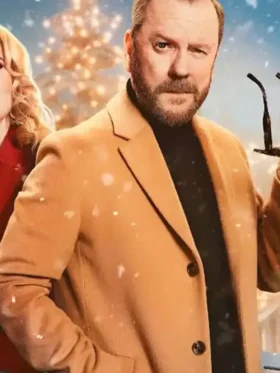 Kiefer Sutherland Tinsel Town Brown Coat