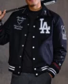 LA Dodgers Joshua Vides 2025 World Series Champions Jacket