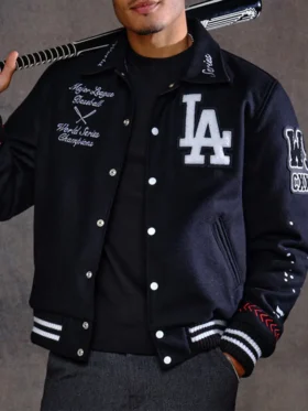 LA Dodgers Joshua Vides 2025 World Series Champions Jacket