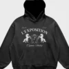 L’Exposition Hoodie Black Color