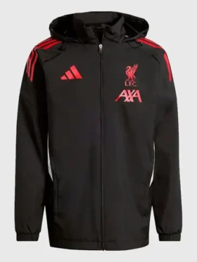 LFC Adidas Domestic All Weather Jacket Front Look