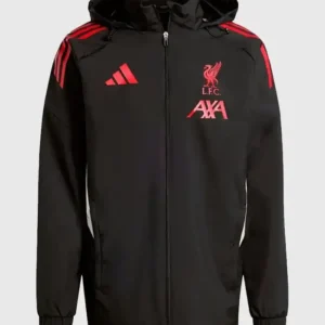 LFC Adidas Domestic All Weather Jacket Front Look