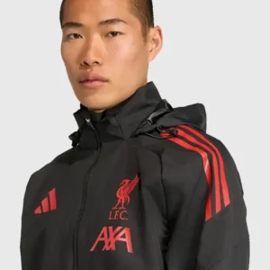 LFC Adidas Domestic All Weather Jacket Front Look
