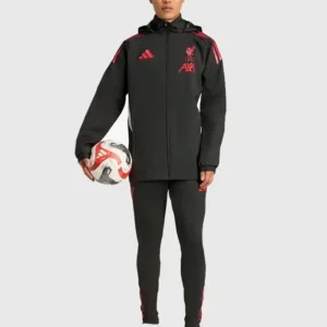 LFC Adidas Domestic All Weather Jacket Front Look