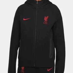 LFC Liverpool Nike Black Hoodie Back