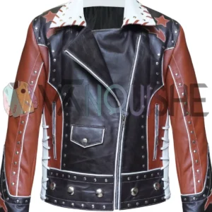 Lainey Wilson Western Leather Jacket Front Look