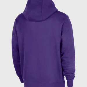 Lakers Nike 202526 Practice Purple Club Hoodie