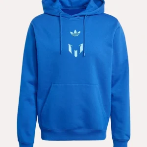 Lionel Messi Adidas Blue Hoodie