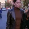 Lorelai Gilmore Gilmore Girls Black Leather Blazer
