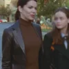 Lorelai Gilmore Gilmore Girls Black Leather Blazer