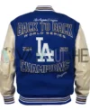 Los Angeles Dodgers Back To Back World Series Champions Blue Jacket back