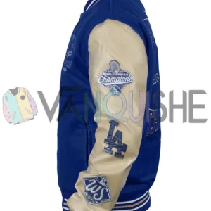 Los Angeles Dodgers Back To Back World Series Champions Blue Jacket left