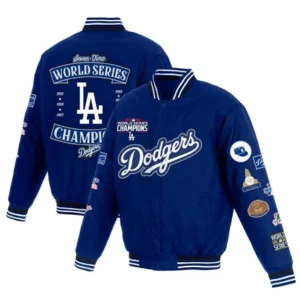 Los Angeles Dodgers World Series Champions Blue Jacket