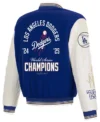 Los Angeles Dodgers World Series Champions Varsity Jacket