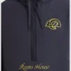 Los Angeles Rams “Rivalries” Sideline Anorak Nike Jacket Back Look