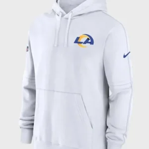 Los Angeles Rams Sideline Club Hoodie Front Look