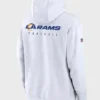 Los Angeles Rams Sideline Club Hoodie Back Look