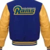 Los Angeles Rams Varsity Jacket Back Look