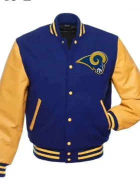 Los Angeles Rams Varsity Jacket Front Look