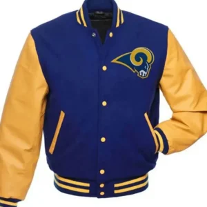 Los Angeles Rams Varsity Jacket Front Look