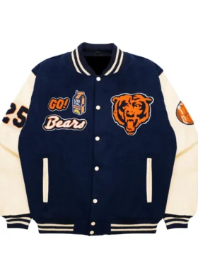 Lyrical Lemonade x Chicago Bears Varsity Jacket