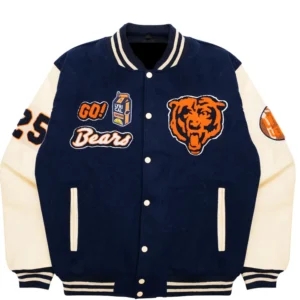 Lyrical Lemonade x Chicago Bears Varsity Jacket