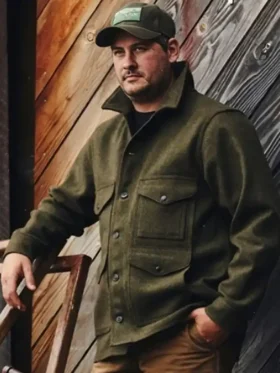 Mackinaw Green Wool Coat